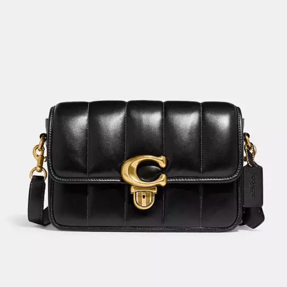 Coach Studio Shoulder Bag with Quilting